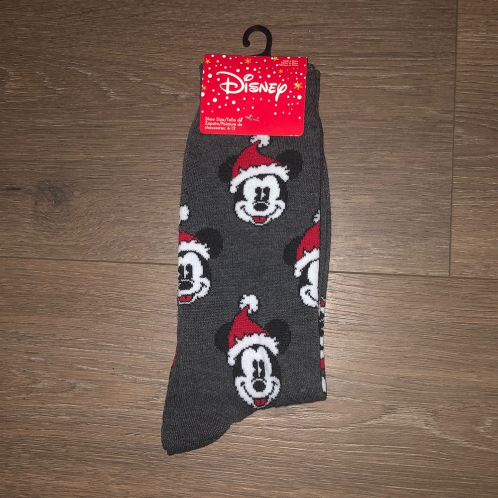 Disney Mickey Mouse Socks Christmas 🎄 NWT
